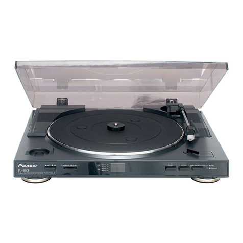 Pioneer PL-990 manual
