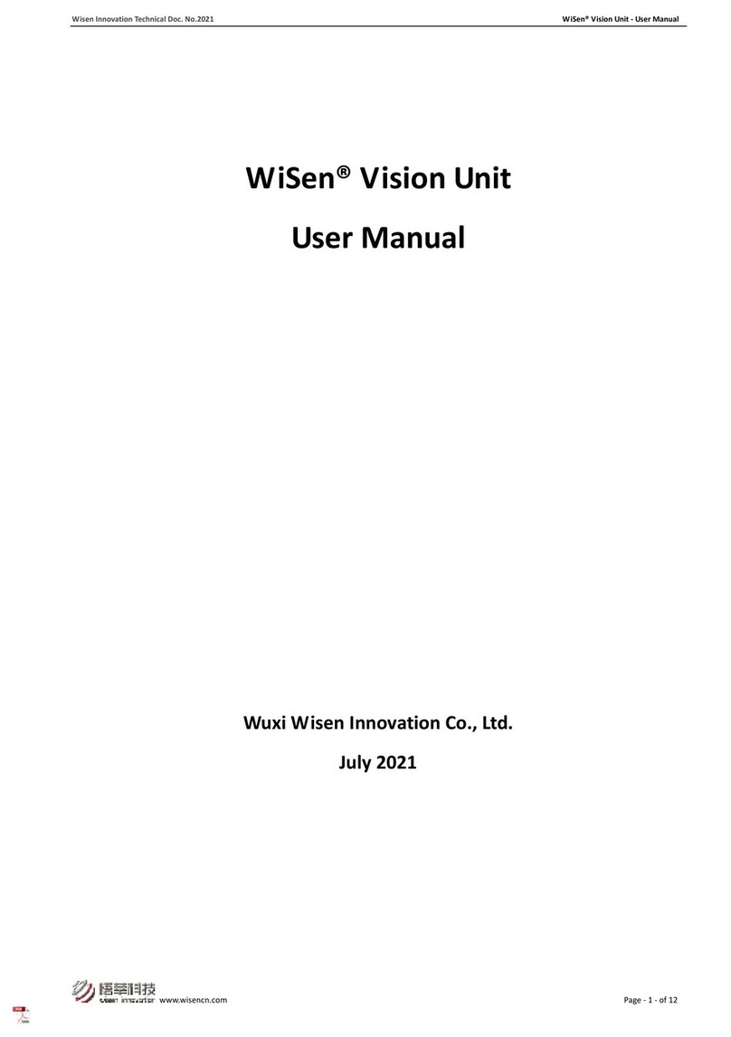 Wisen Vision Unit user manual