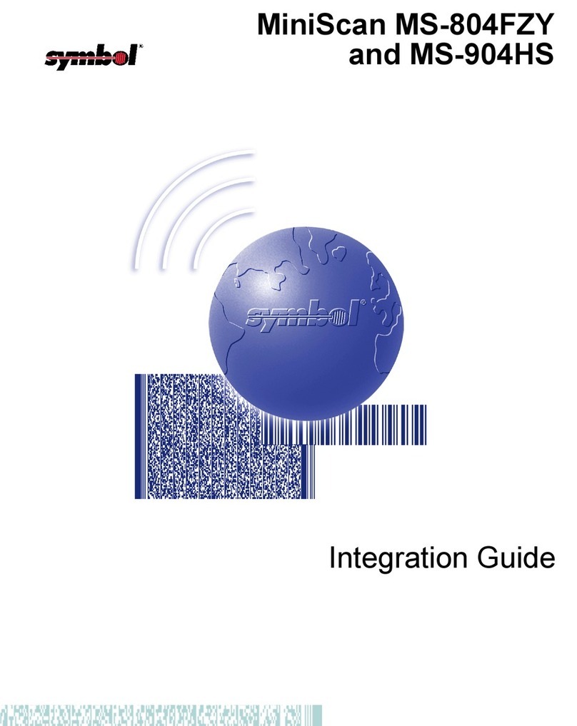 Symbol MiniScan MS-804FZY Integration guide