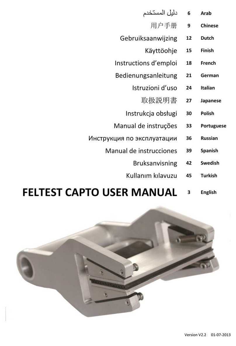 Feltest Capto user manual
