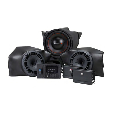 MB QUART MBQR-STG3-2 User manual