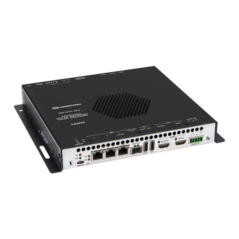Crestron DM-NVX-363 User manual