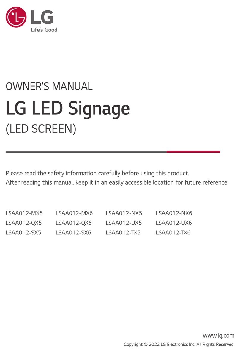 LG LSAA012-MX5 User manual