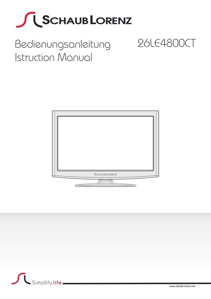 Schaub Lorenz 26LE4800CT User manual