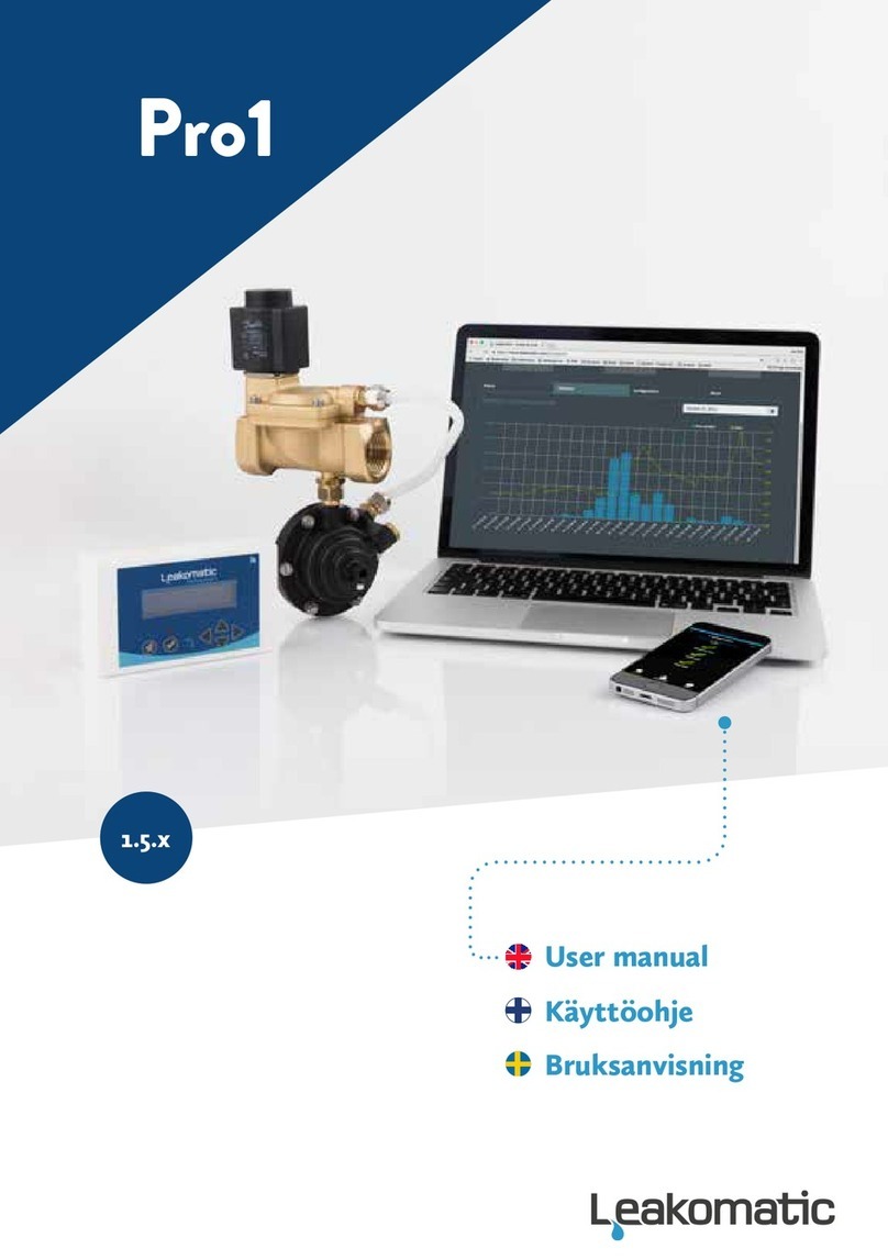 Leakomatic Pro 1 user manual
