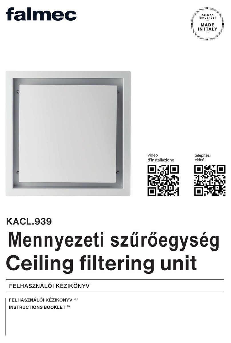FALMEC KACL.939 BF User manual