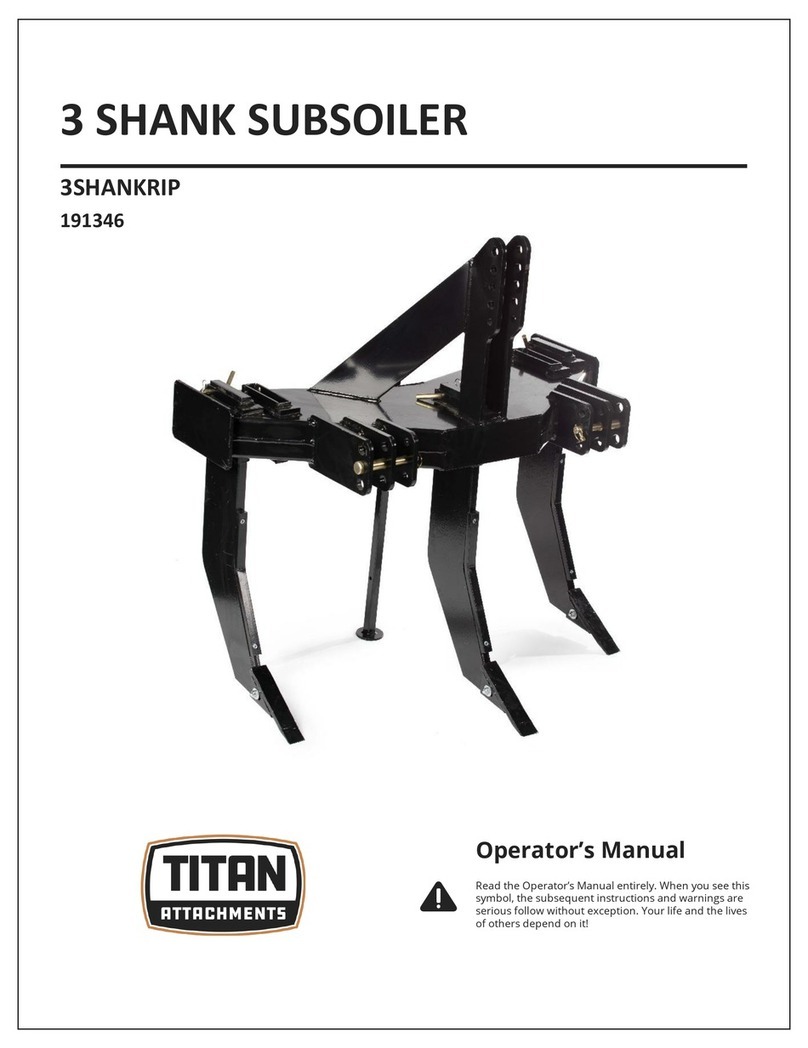 Titan Attachments 3SHANKRIP User manual