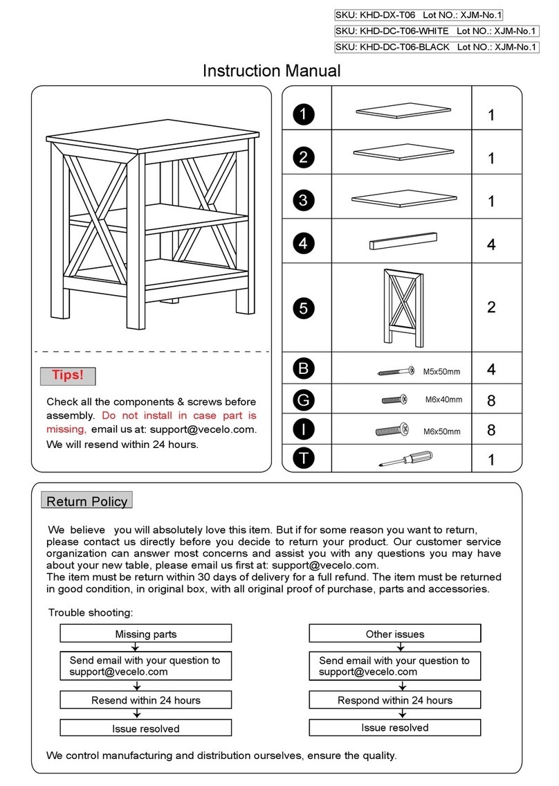 VECELO KHD-DX-T06 User manual VECELO KHD-DX-T06 User manual
