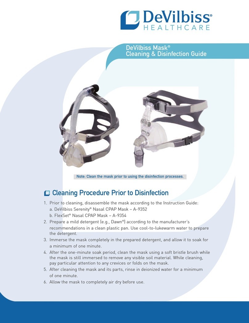 DeVilbiss Healthcare DeVilbiss Mask A-9352 User manual