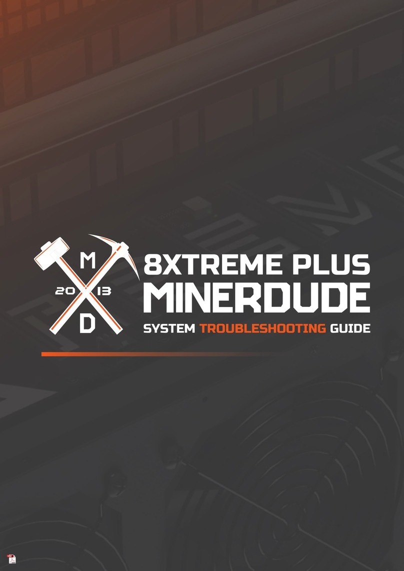 MinerDude 8XTREME PLUS troubleshooting guide
