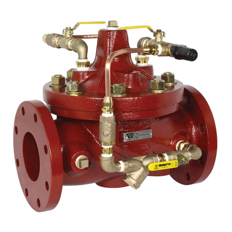 Watts LFM118-3 Installation, operation and maintenance manual