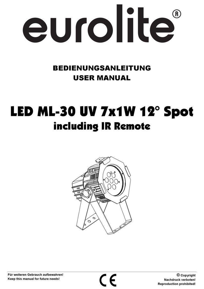 EuroLite ML-30 user manual