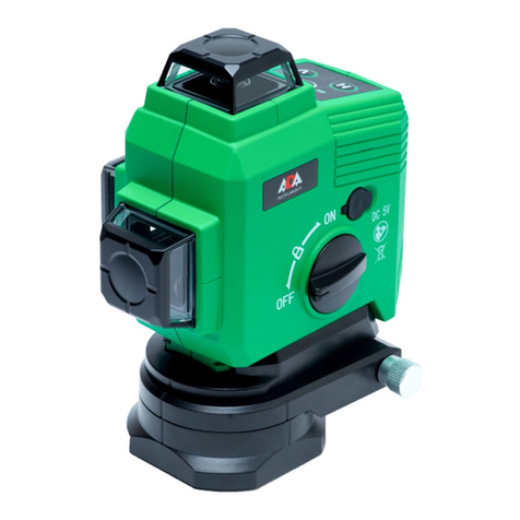 ADA INSTRUMENTS TOPLINER 3-360 GREEN operating manual