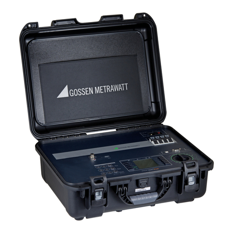 Gossen MetraWatt PROFITEST PRIME Operating instructions