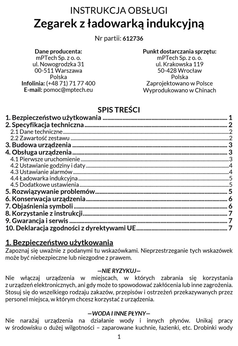 mPTech 612736 user manual