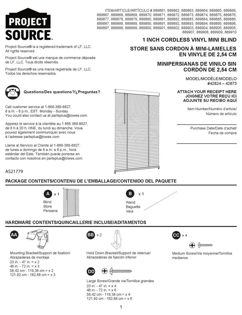 Project Source 42824 User manual