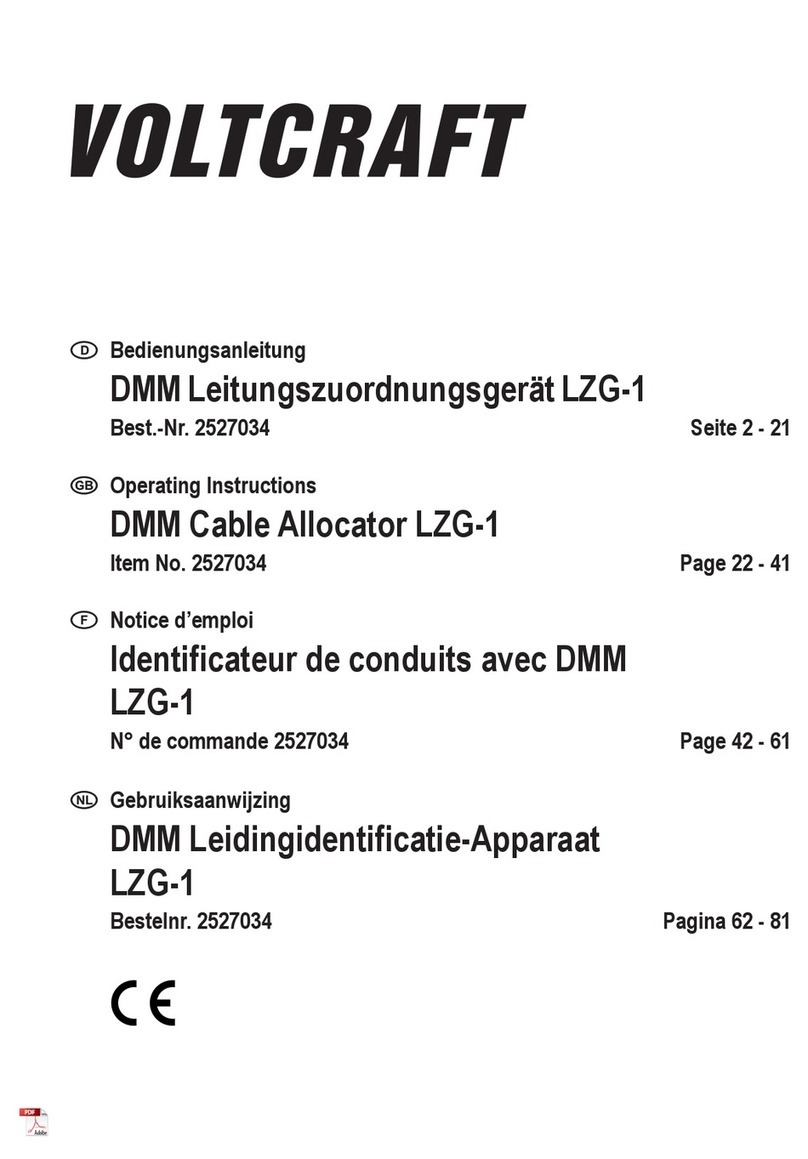 VOLTCRAFT LZG-1 User manual
