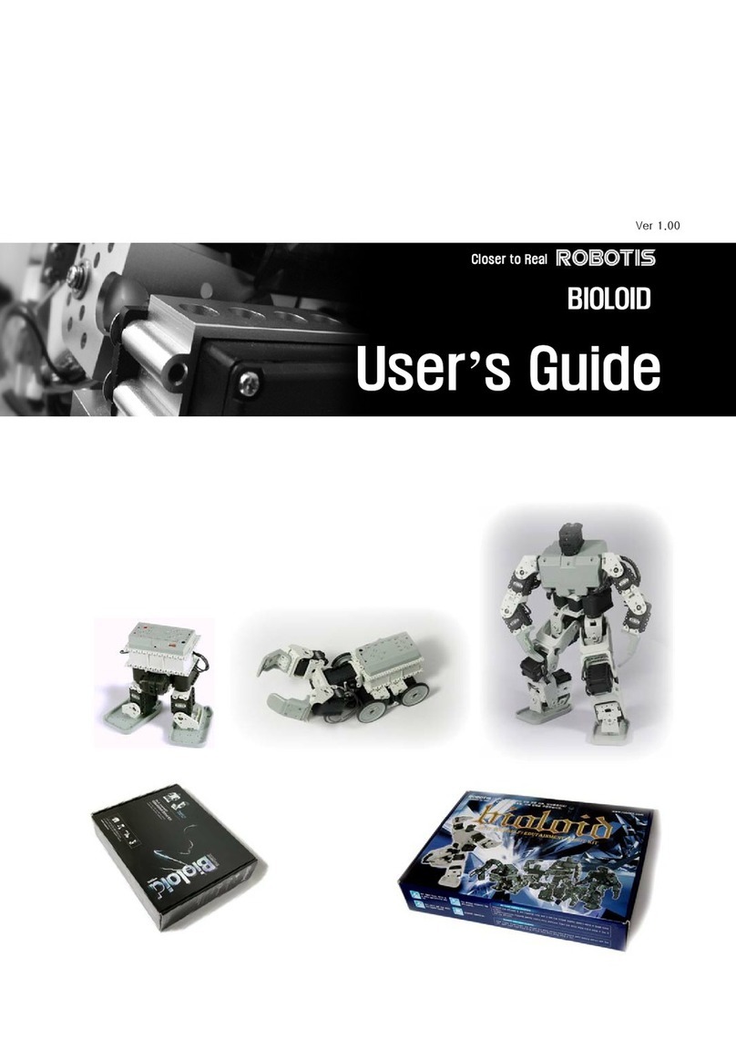 Bioloid Robotis user guide