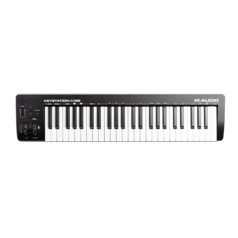 M-Audio Keystation 49es MK3 User manual