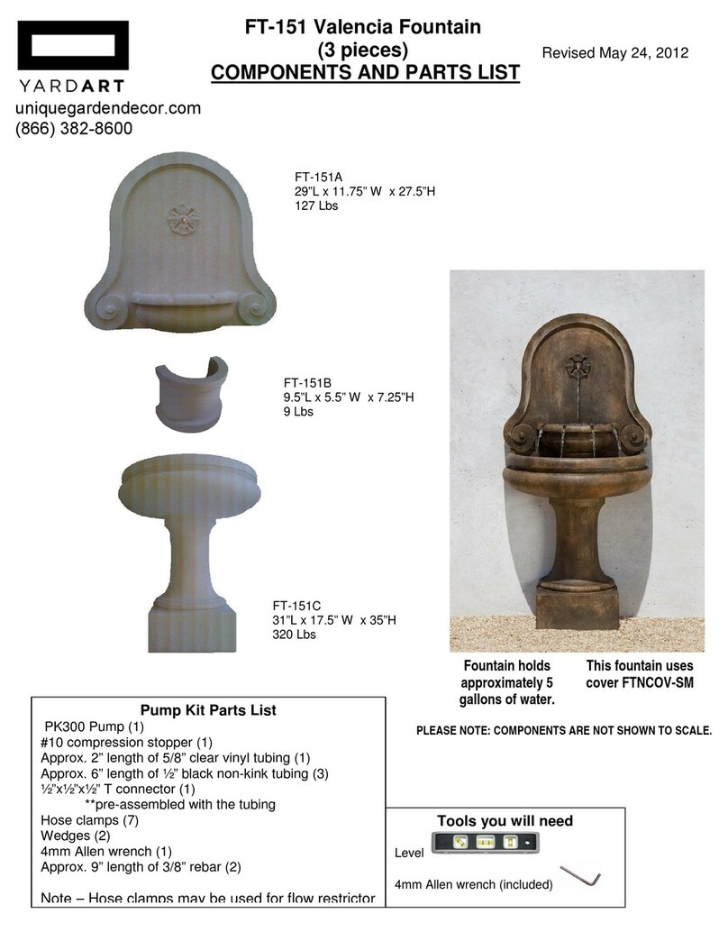 YARDART FT-151 User manual