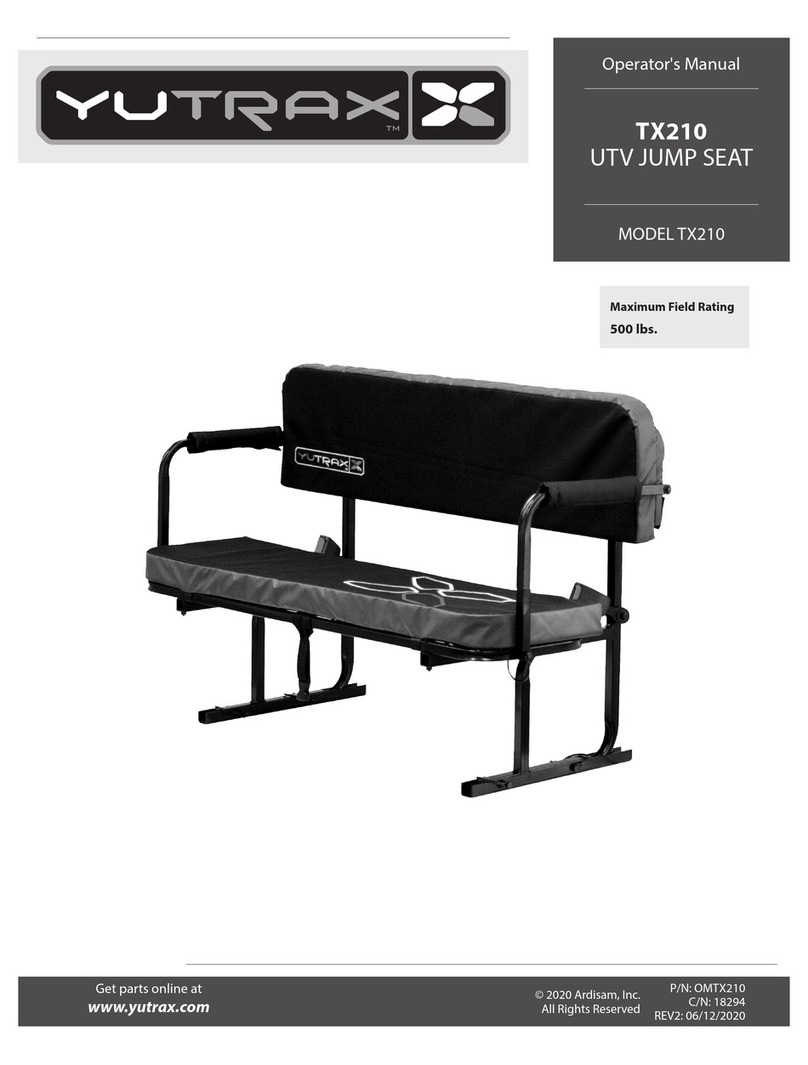 Yutrax TX210 Operator's manual