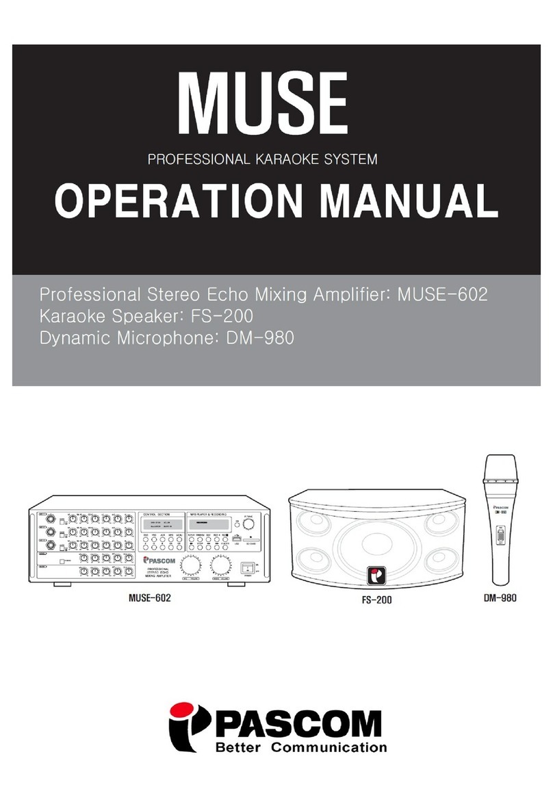 pascom MUSE Operation manual