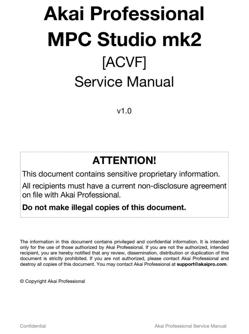 Akai MPC Studio mk2 User manual