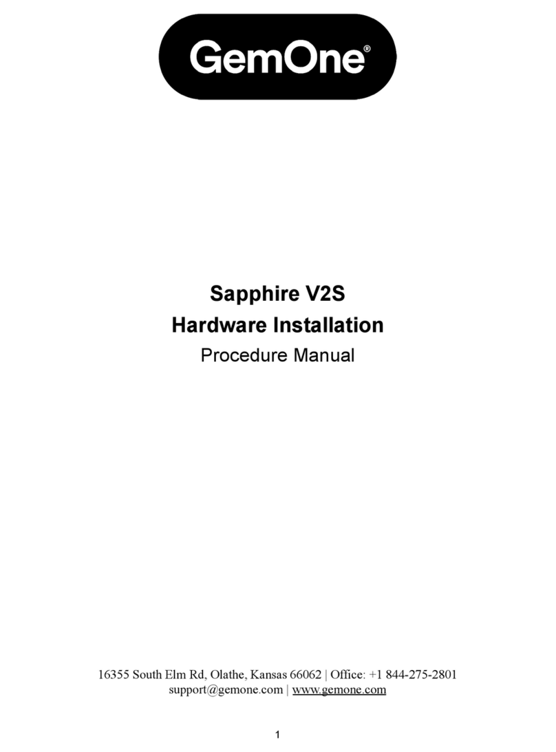 GemOne Sapphire V2S Hardware installation