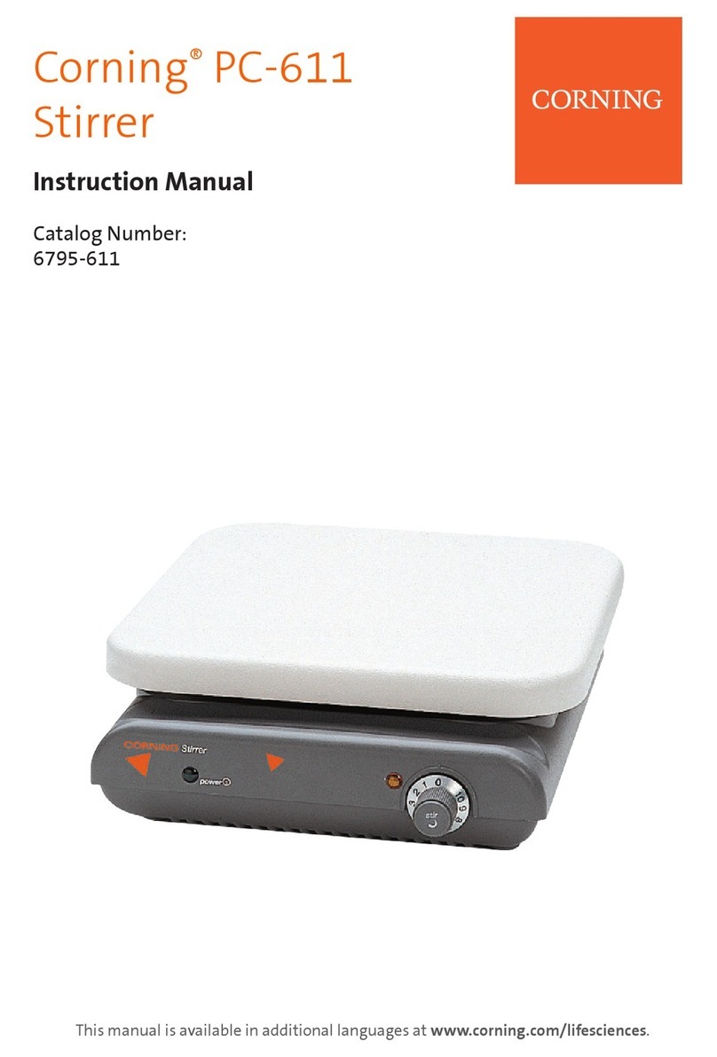 CORNING PC-611 User manual CORNING PC-611 User manual