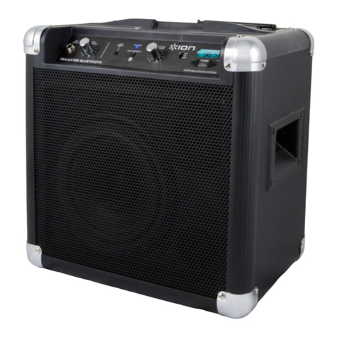 ION TAILGATER BLUETOOTH User manual ION TAILGATER BLUETOOTH User manual