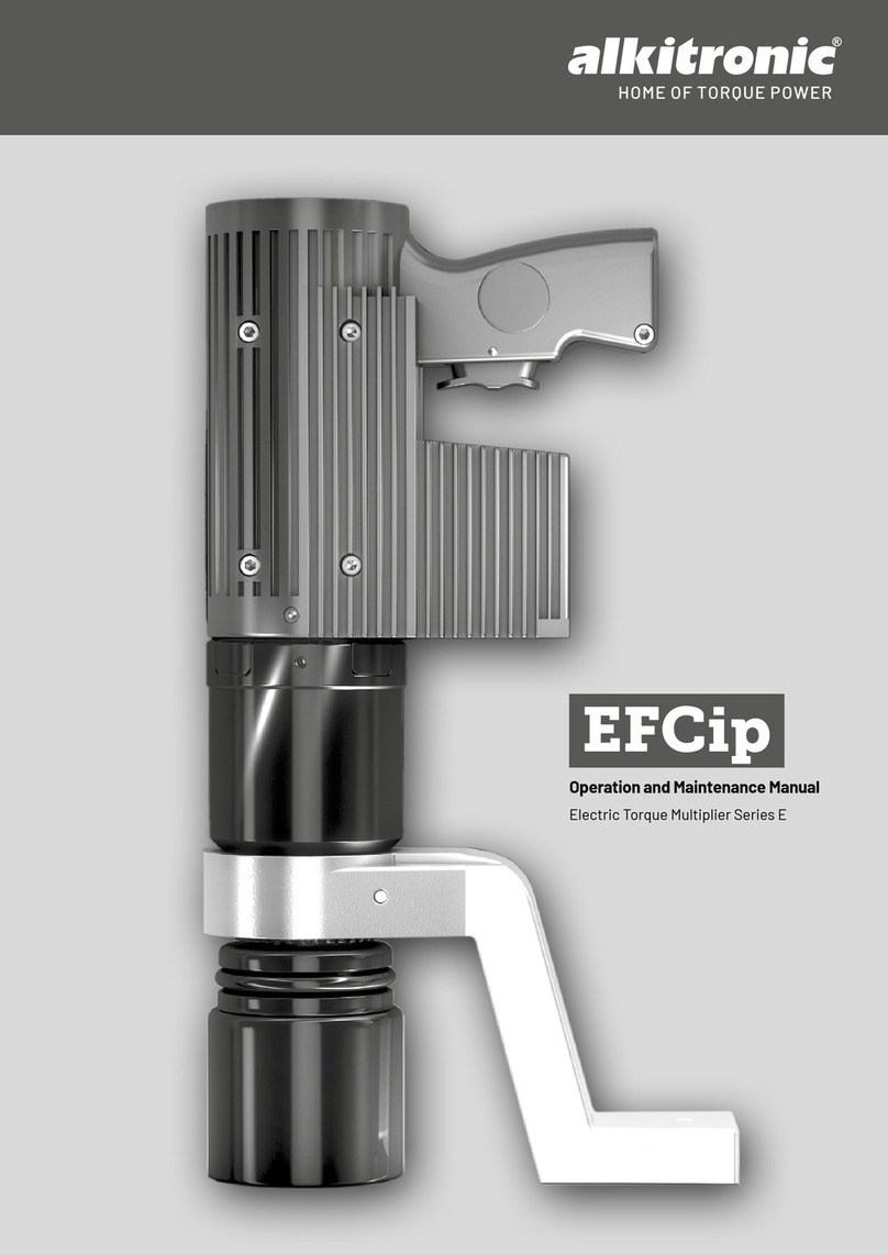 alkitronic EFCip Operation and maintenance manual