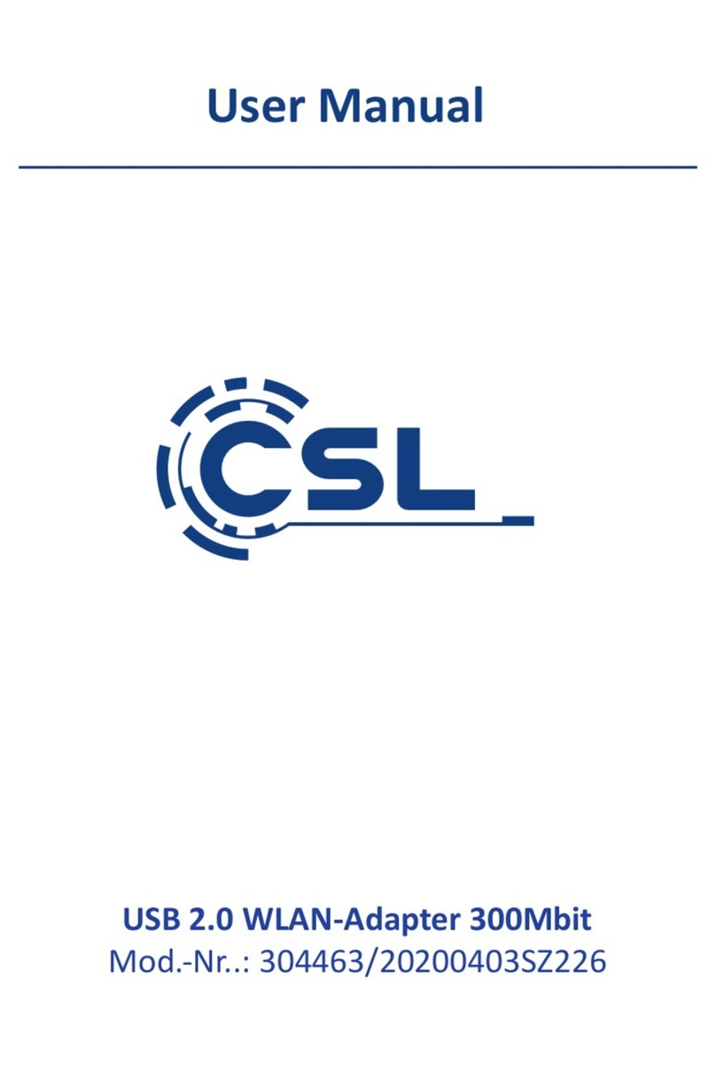 CSL 304463 user manual