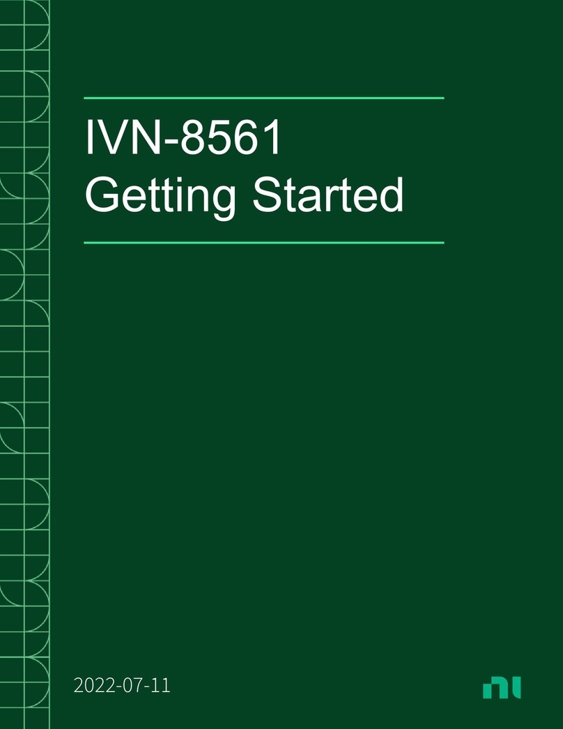 National Instruments IVN-8561 User manual National Instruments IVN-8561 User manual