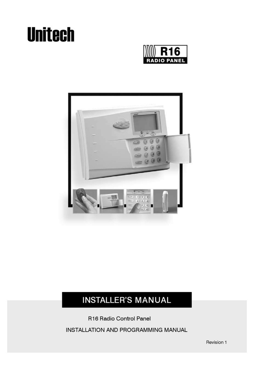 Unitech R16 Installer manual
