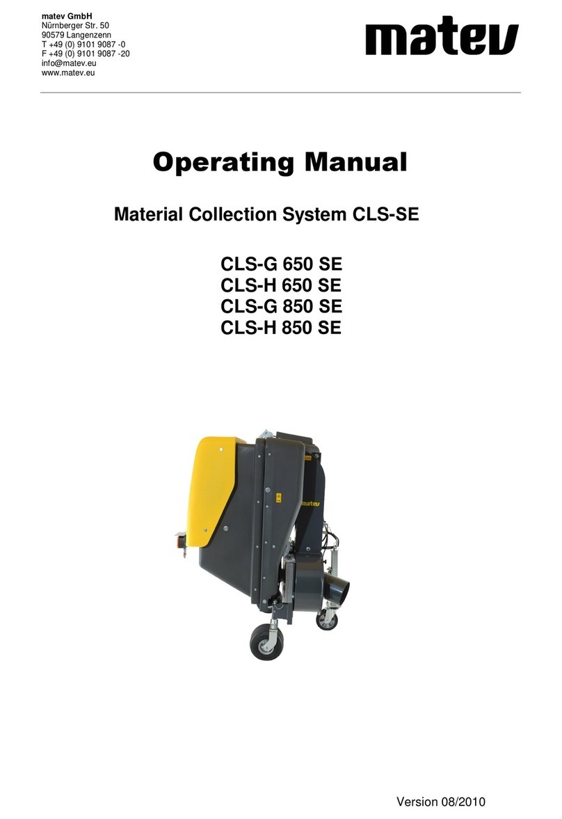 matev CLS-SE operating manual