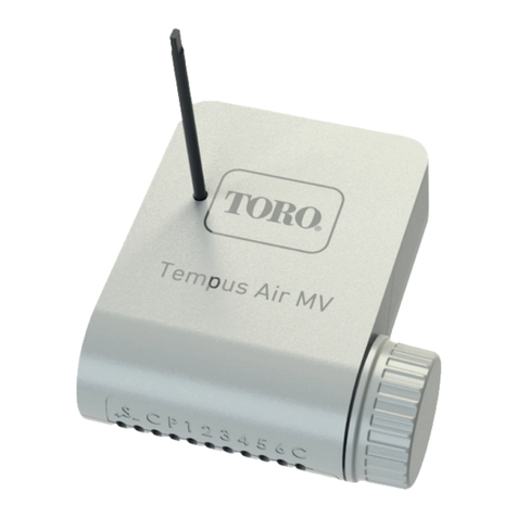 Toro LoRa Tempus Air MV user guide
