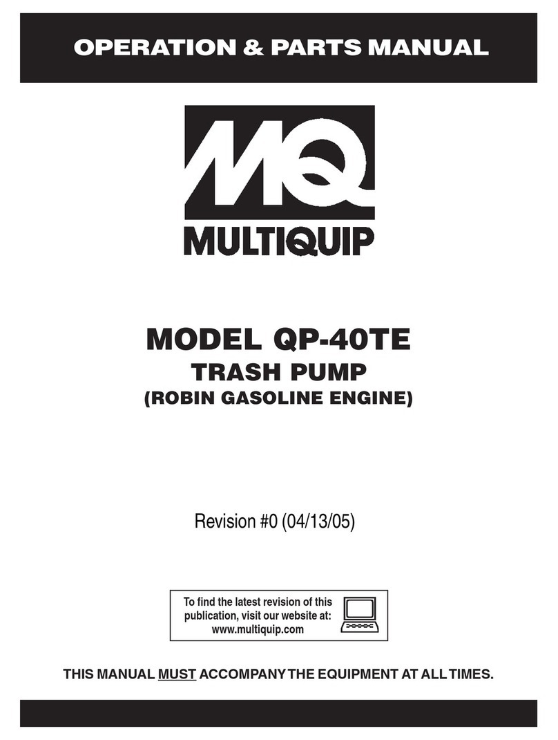 MULTIQUIP QP-40TE Application guide