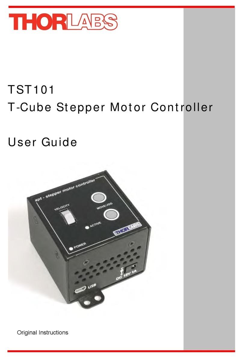 THORLABS TST101 user guide