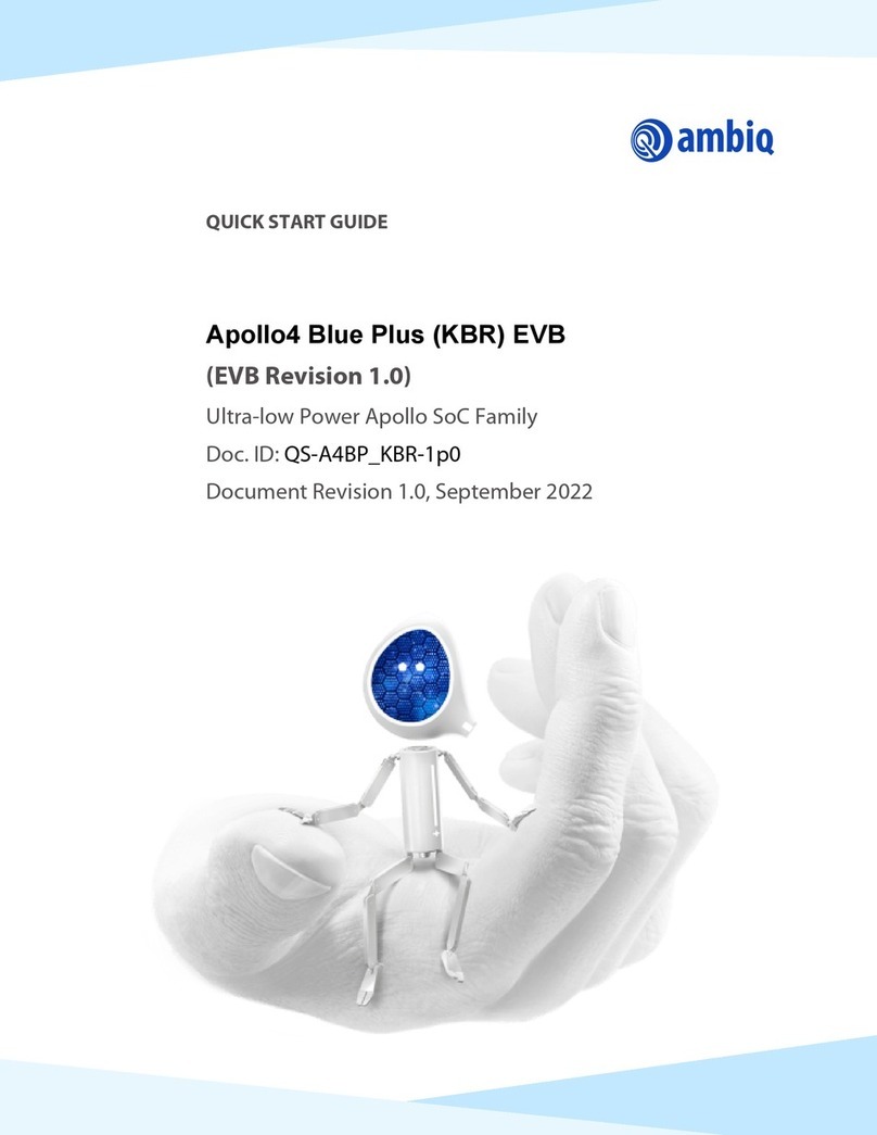 ambiq micro Apollo4 Blue Plus quick start guide