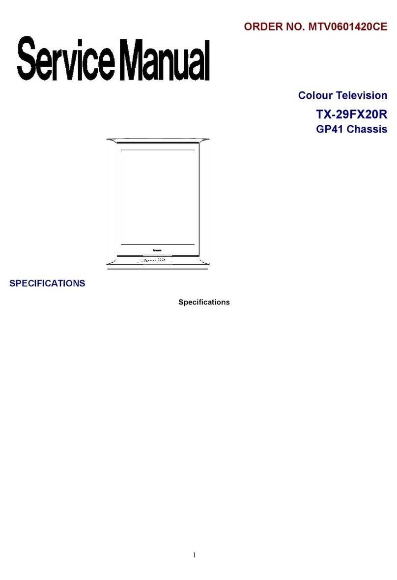 Panasonic TX-29FX20R User manual