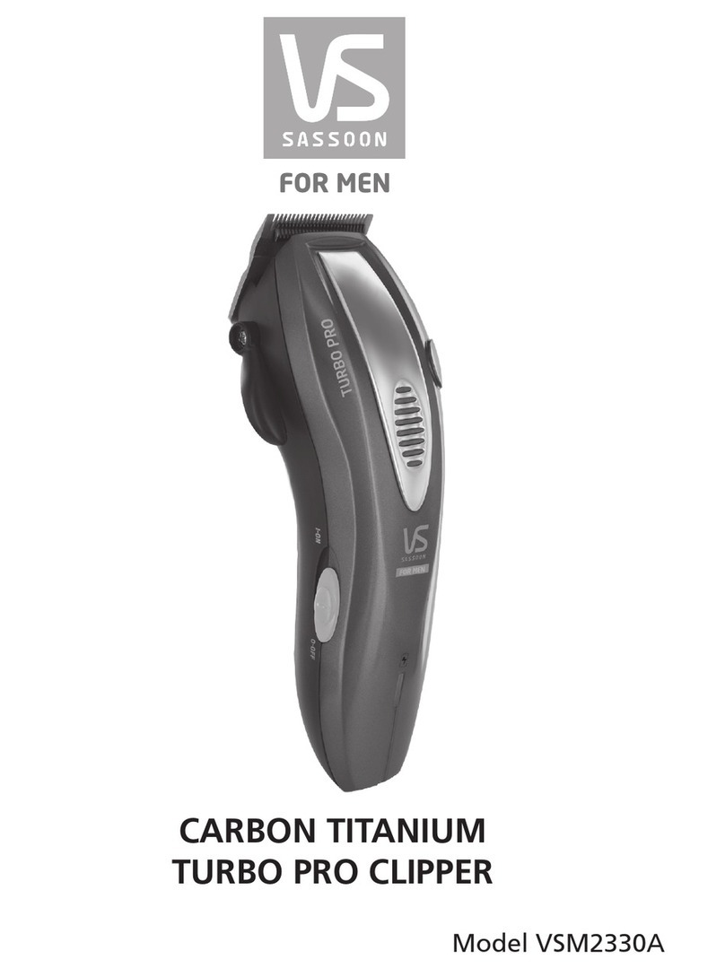 VS Sassoon VSM2330A User manual