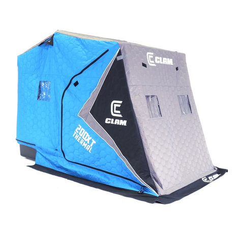 Clam Jason Mitchell 200XT PRO THERMAL User manual
