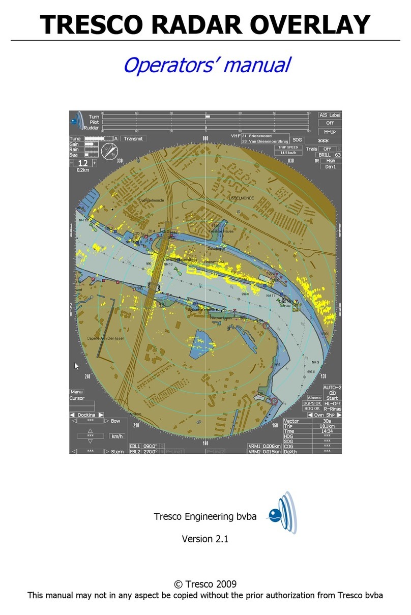Tresco Radar Overlay Operator's manual