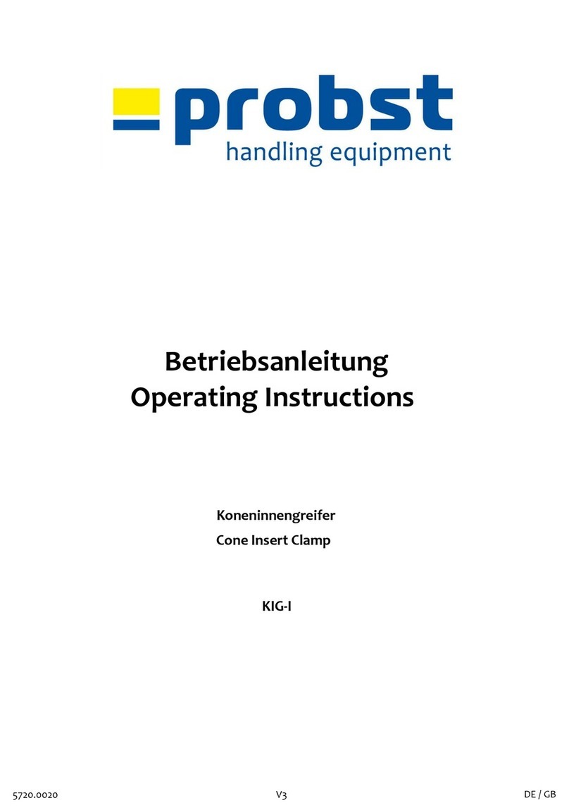 probst KIG-I User manual