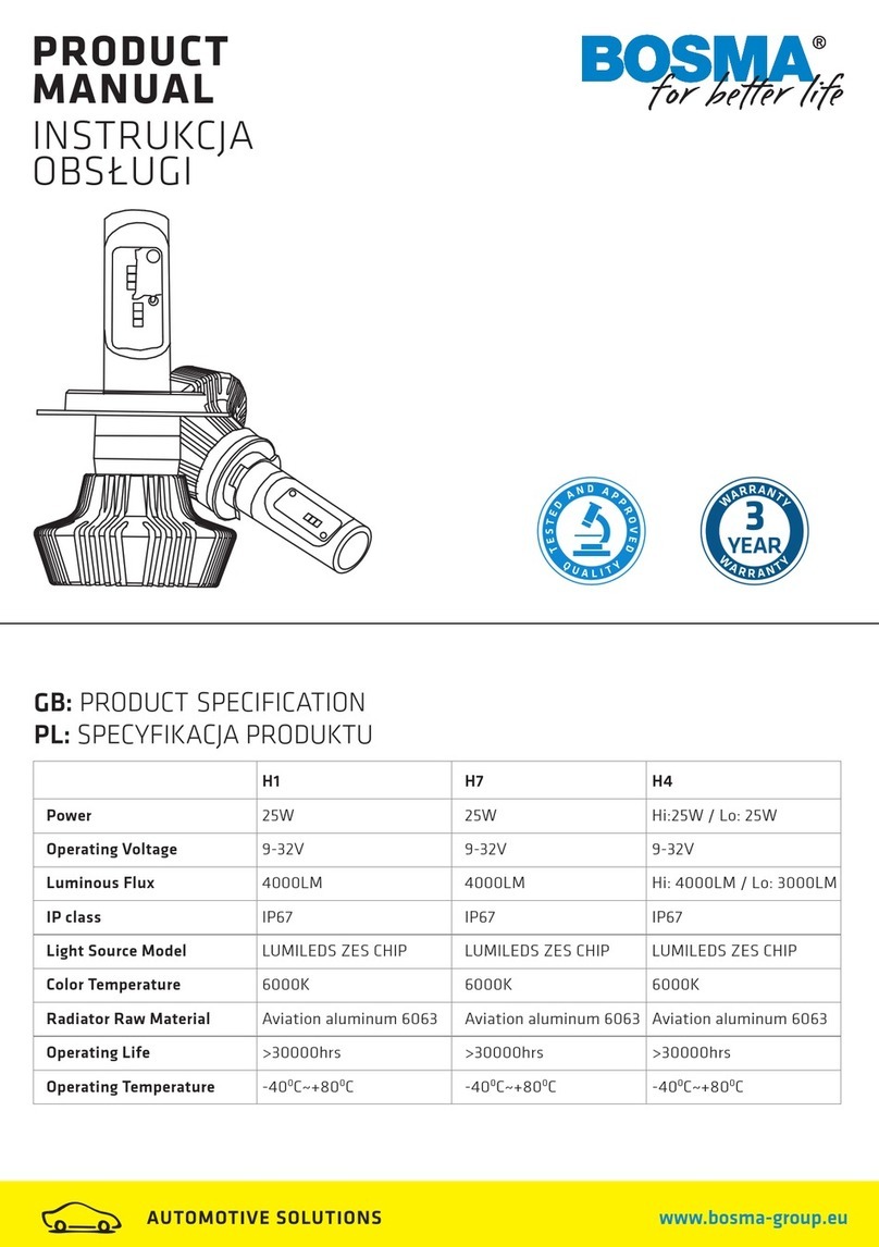 Bosma H1 product manual