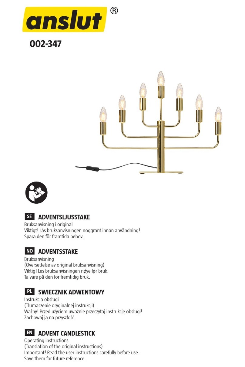 Anslut 002-347 User manual