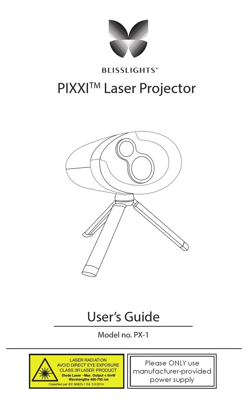 BlissLights PIXXI PX-1 User manual