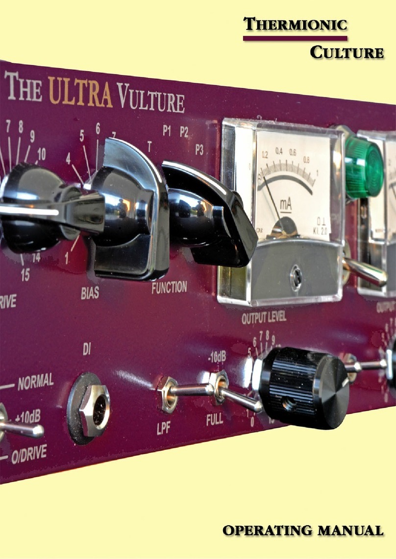 Thermionic Culture The ULTRA Vulture operating manual