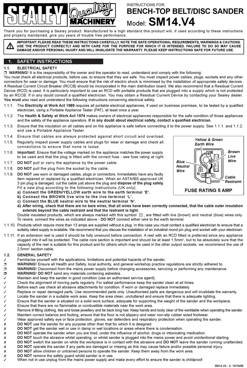 Sealey SM14.V4 instructions