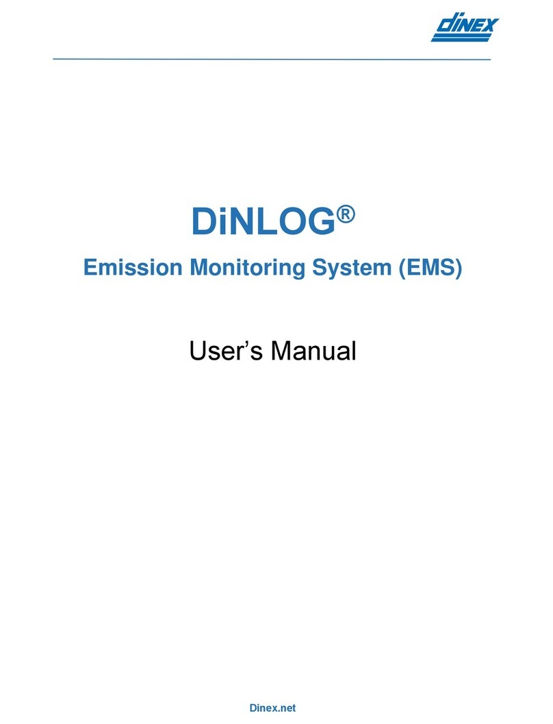 Dinex DiNLOG user manual